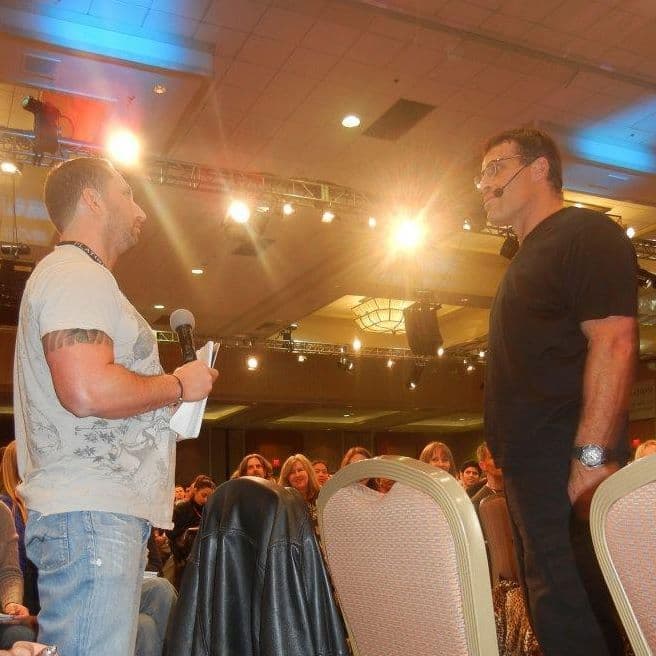 Glen Crawford with Tony Robbins