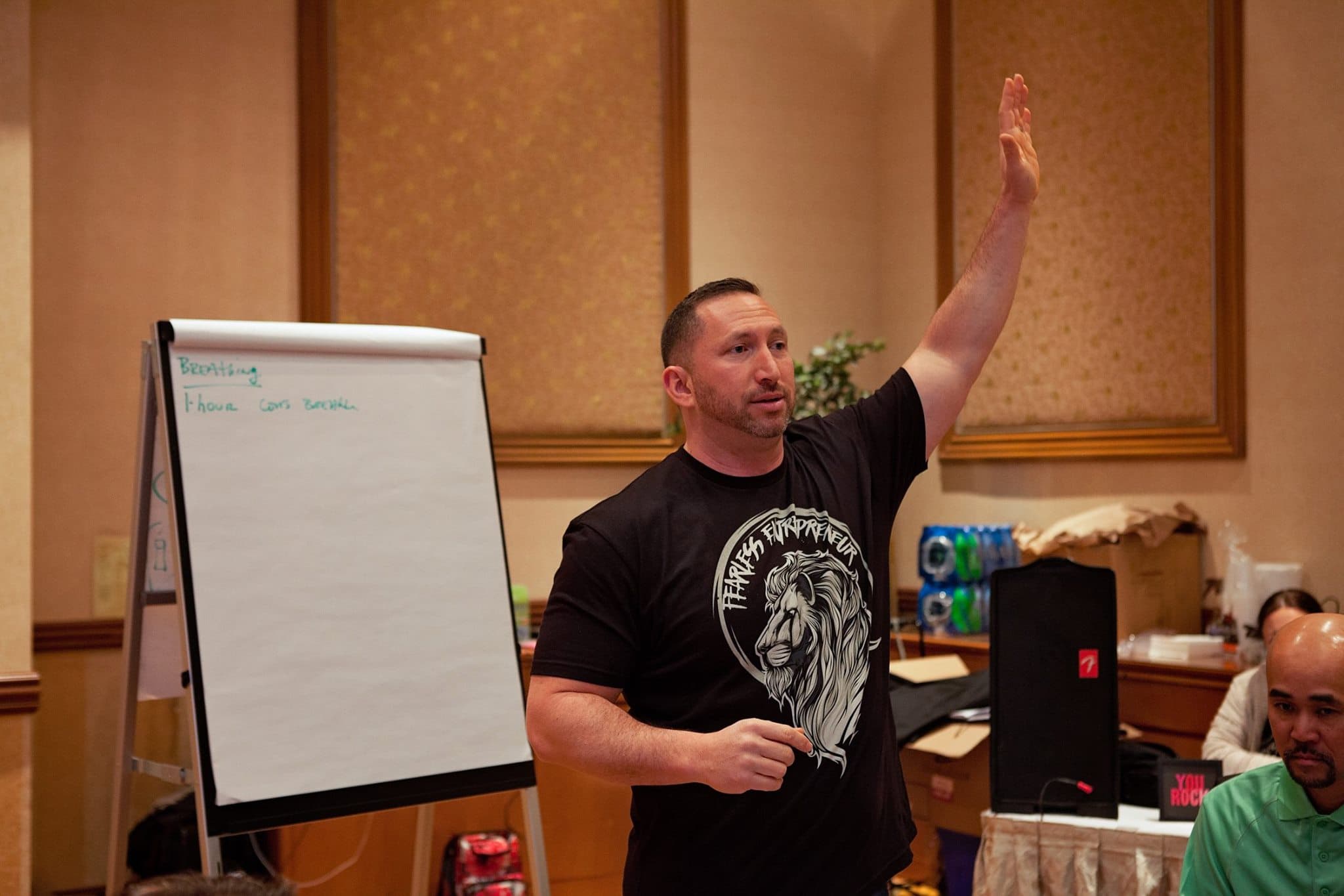 Glen Crawford coaching live